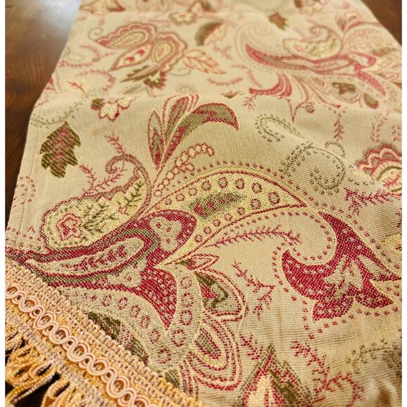 Festive Table Runner- Mantle Cover - Good for Holidays and Special Occasions - Picture 4 of 4